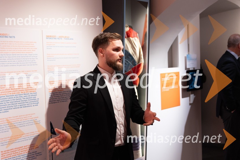  Domen Kaučič, Muzej novejše zgodovine SlovenijeSrebrne igre 1984, 40. obletnica olimpijskih iger v Sarajevu