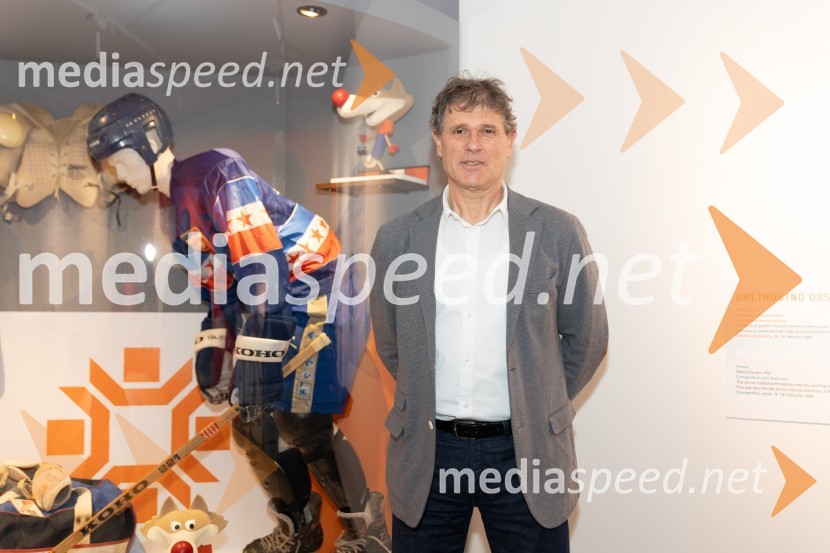  Tomaž Pavlin, zgodovinar športaSrebrne igre 1984, 40. obletnica olimpijskih iger v Sarajevu