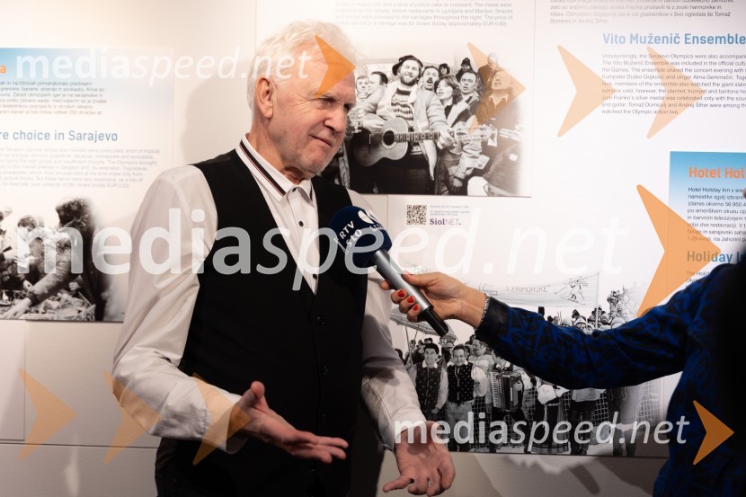  Andrej Šifrer, glasbenikSrebrne igre 1984, 40. obletnica olimpijskih iger v Sarajevu