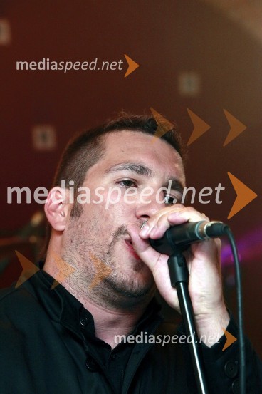 Boštjan Dermol, član skupine NudePredstavitev albuma Sedem svetov skupine Nude