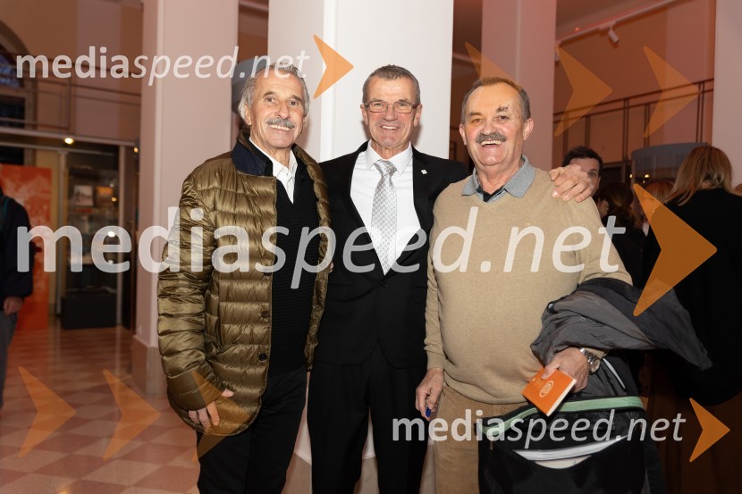  Štefan Seme, nekdanji slovenski hokejist;  Ivo Čarman, slovenski smučarski tekač;  Tomo LevovnikSrebrne igre 1984, 40. obletnica olimpijskih iger v Sarajevu