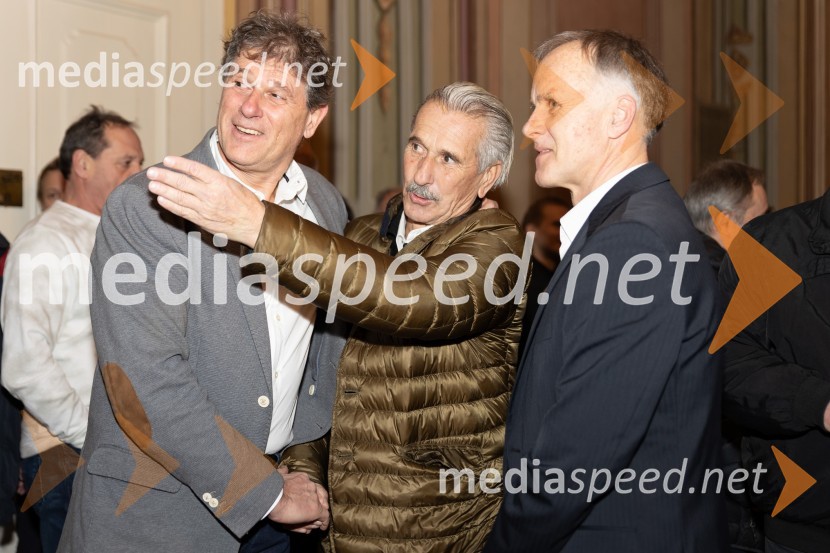  Tomaž Pavlin, zgodovinar športa;  Štefan Seme, nekdanji slovenski hokejist;  ... Srebrne igre 1984, 40. obletnica olimpijskih iger v Sarajevu