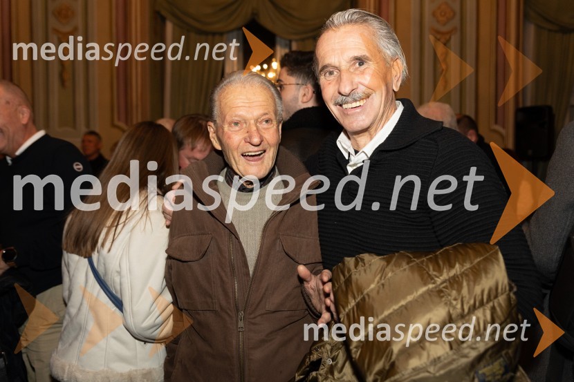  Janez Pavčič, nekdanji tekač na smučeh;  Štefan Seme, nekdanji slovenski hokejistSrebrne igre 1984, 40. obletnica olimpijskih iger v Sarajevu
