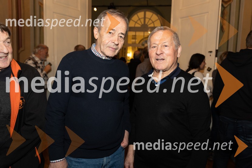  Rajko Dolinšek, novinar;  Oto Giacomelli, publicist in nekdanji smučarski skakalecSrebrne igre 1984, 40. obletnica olimpijskih iger v Sarajevu