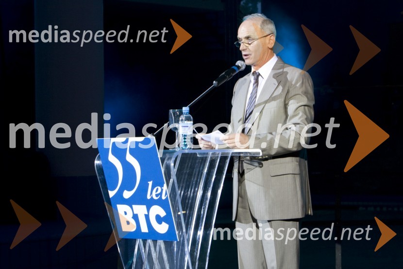 Jože Mermal, predsednik uprave BTC55 let BTC v Ljubljani