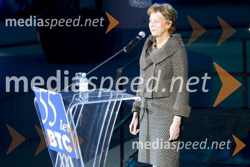 Prof. dr. Andreja Kocijančič, rektorica Univerze v Ljubljani55 let BTC v Ljubljani