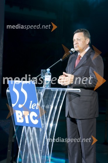 Zoran Jankovič, župan Ljubljane55 let BTC v Ljubljani