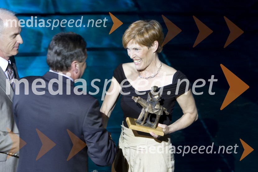 Zoran Jankovič, župan Ljubljane in Zdenka Antonijević55 let BTC v Ljubljani