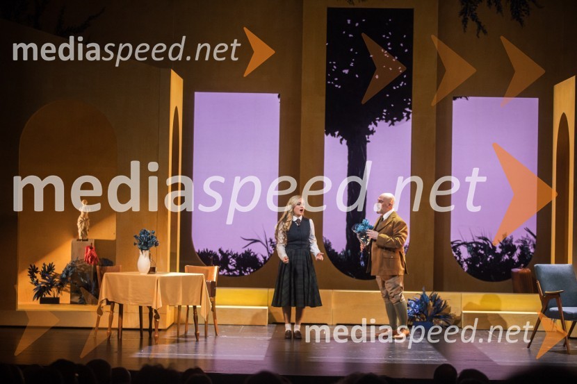  Nina Dominko, operna pevka;  Jože Vidic, operni pevec, bariton, Slovenski oktetWerther, premiera opere v SNG Opera in balet Ljubljana