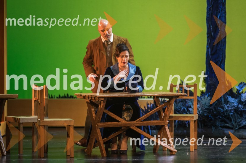  Jože Vidic, operni pevec, bariton, Slovenski oktet;  Nuška Drašček, pevkaWerther, premiera opere v SNG Opera in balet Ljubljana