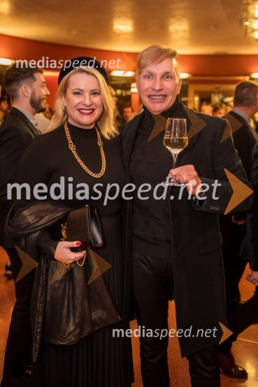  Danica Lovenjak, novinarka, voditeljica;   Igor  Jelen-Iggy, Hiša umetnosti IGEN CeljeWerther, premiera opere v SNG Opera in balet Ljubljana