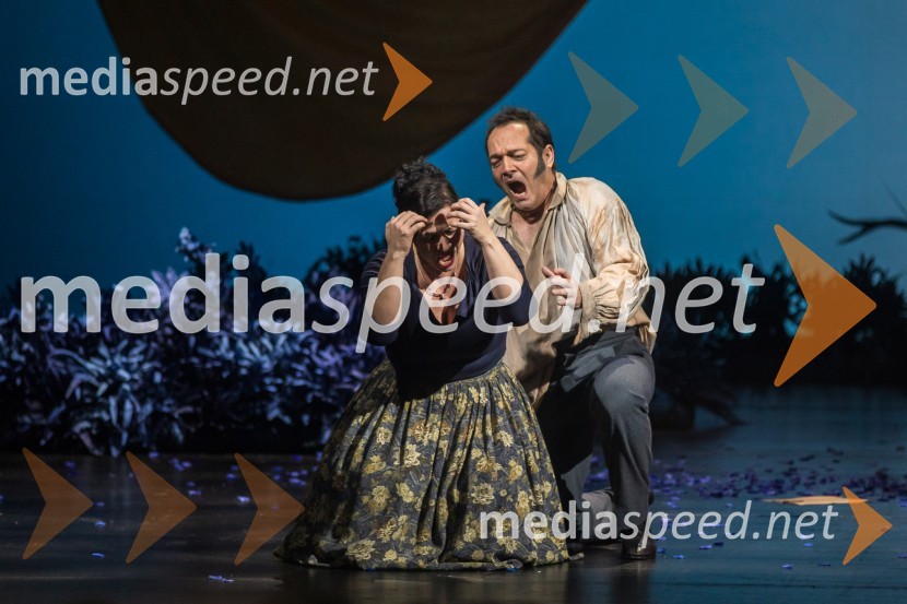  Nuška Drašček, pevka;  Aljaž Farasin, operni pevecWerther, premiera opere v SNG Opera in balet Ljubljana