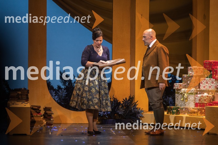  Nuška Drašček, pevka;  Jože Vidic, operni pevec, bariton, Slovenski oktetWerther, premiera opere v SNG Opera in balet Ljubljana