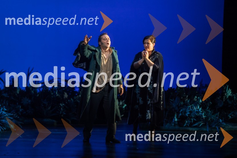  Aljaž Farasin, operni pevec;  Nuška Drašček, pevkaWerther, premiera opere v SNG Opera in balet Ljubljana