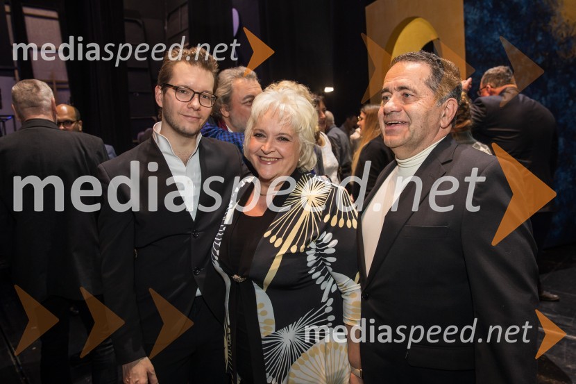  Ayrton Desimpelaere, belgijski dirigent;  Mirjam Kalin, operna pevka;  ... Werther, premiera opere v SNG Opera in balet Ljubljana