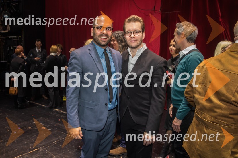  Luis Ernesto Doñas, režiser;  Ayrton Desimpelaere, belgijski dirigentWerther, premiera opere v SNG Opera in balet Ljubljana