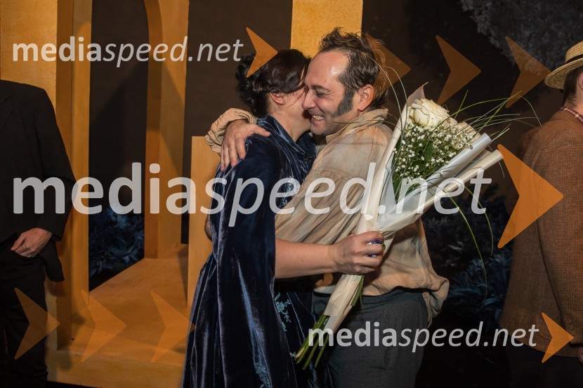  Nuška Drašček, pevka;  Aljaž Farasin, operni pevecWerther, premiera opere v SNG Opera in balet Ljubljana