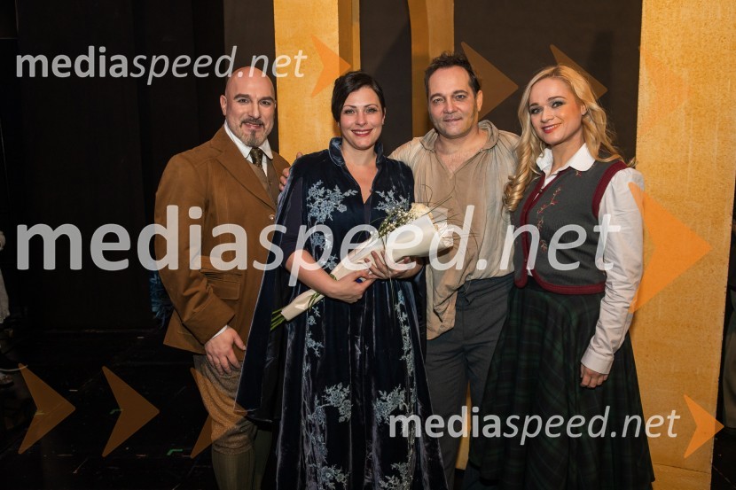  Jože Vidic, operni pevec, bariton, Slovenski oktet;  Nuška Drašček, pevka;  Aljaž Farasin, operni pevec;  Nina Dominko, operna pevkaWerther, premiera opere v SNG Opera in balet Ljubljana