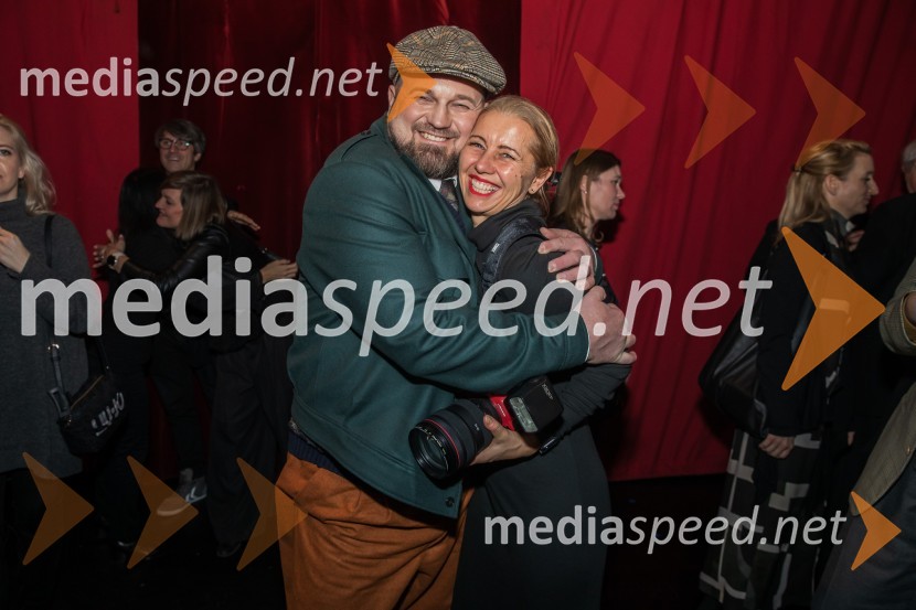  Matej Vovk, tenorist, Spoletta;  Darja Štravs Tisu, fotografinjaWerther, premiera opere v SNG Opera in balet Ljubljana