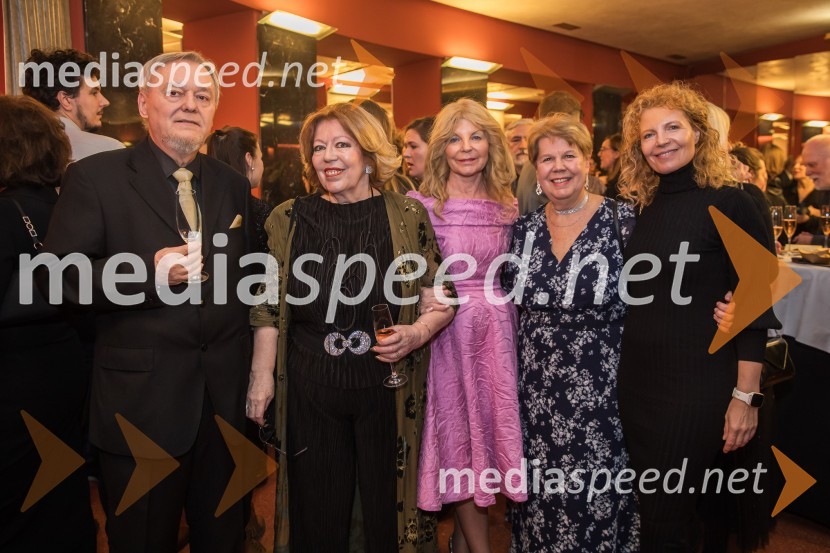  ... ;  ... ;  Darja Kuhar Kotnik, soustanoviteljica in podpredsednica Društva za zdravje naroda;  Irena  Butoln, germanistka; mag. Tadeja Kuhar, predstavnica Državne revizijske komisije za odnose z javnostmiWerther, premiera opere v SNG Opera in balet Ljubljana