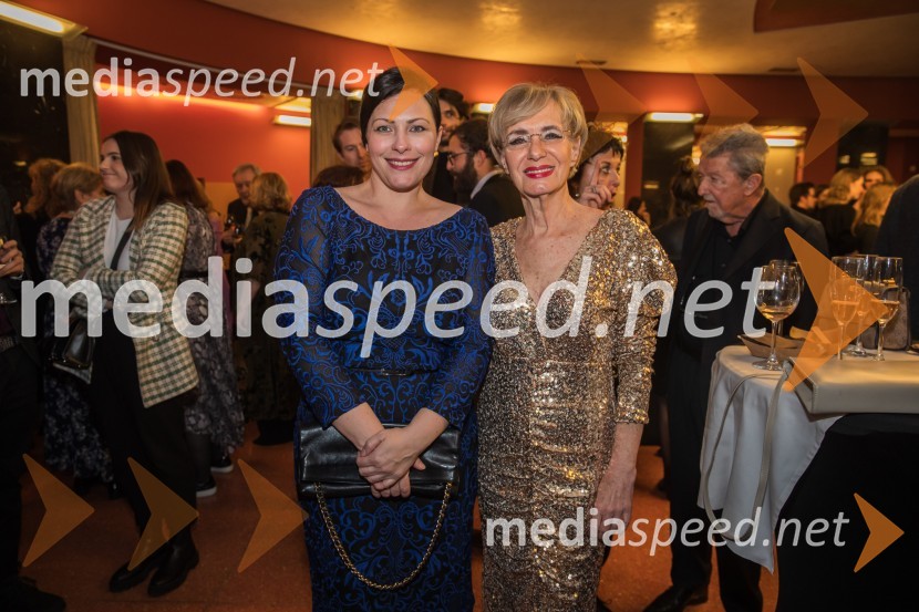  Nuška Drašček, pevka;  Metka  Premerl, slavistkaWerther, premiera opere v SNG Opera in balet Ljubljana