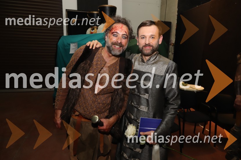  Gorazd Žilavec, igralec;  Viktor Hrvatin Meglič, igralecPod svobodnim soncem, premiera v SNG Maribor