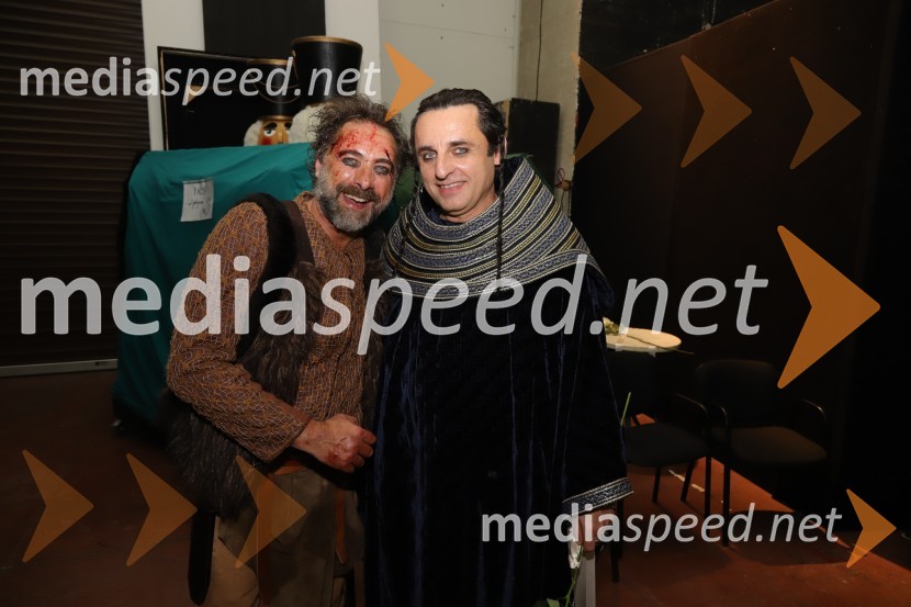  Gorazd Žilavec, igralec;  Gorazd Jakomini, igralec Pod svobodnim soncem, premiera v SNG Maribor