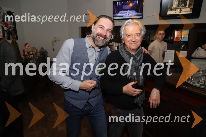  Gorazd Žilavec, igralec;  Iztok Mlakar, igralecPod svobodnim soncem, premiera v SNG Maribor