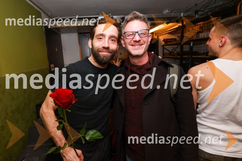  Vito Weis, igralec;  Tibor Mihelič Syed, direktor, Slovensko mladinsko gledališčeUmetnost vojne/Umetnost miru, premiera v SMG Ljubljana