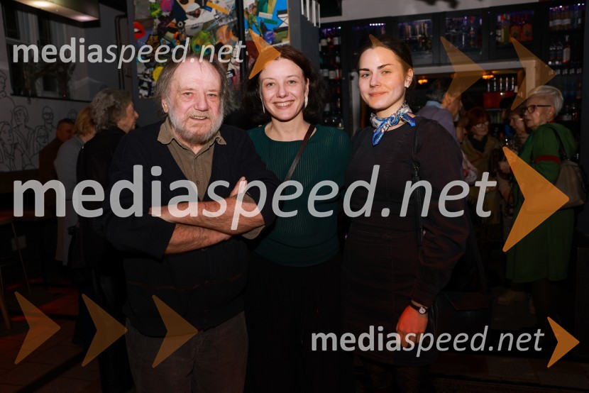  Zdravko Duša, pisec, urednik in prevajalec, vodja simpozija Moč povezav;  Ana Duša, umetnica;  ... Umetnost vojne/Umetnost miru, premiera v SMG Ljubljana