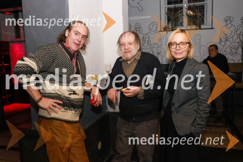  ... ;  Zdravko Duša, pisec, urednik in prevajalec, vodja simpozija Moč povezav;  Petra Vidali, urednica kulture, VečerUmetnost vojne/Umetnost miru, premiera v SMG Ljubljana