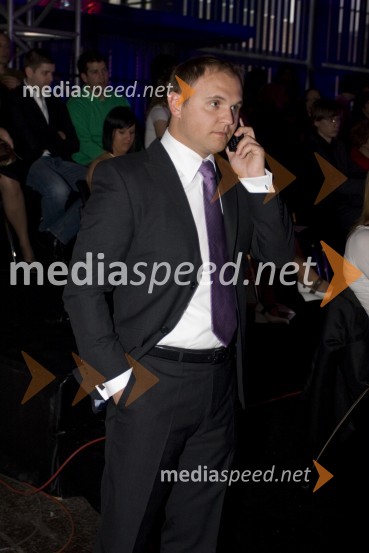 Matej Raščan, direktor in lastnik podjetja Rašica Point d.o.o. in podjetja Delo revije, d.dMiss Universe 2009