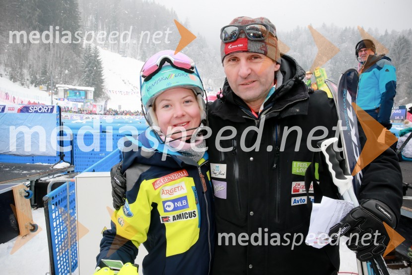  Meta Hrovat, alpska smučarka;  Andrea Massi, smučarski trenerMeta Hrovat zaključuje svojo športno pot