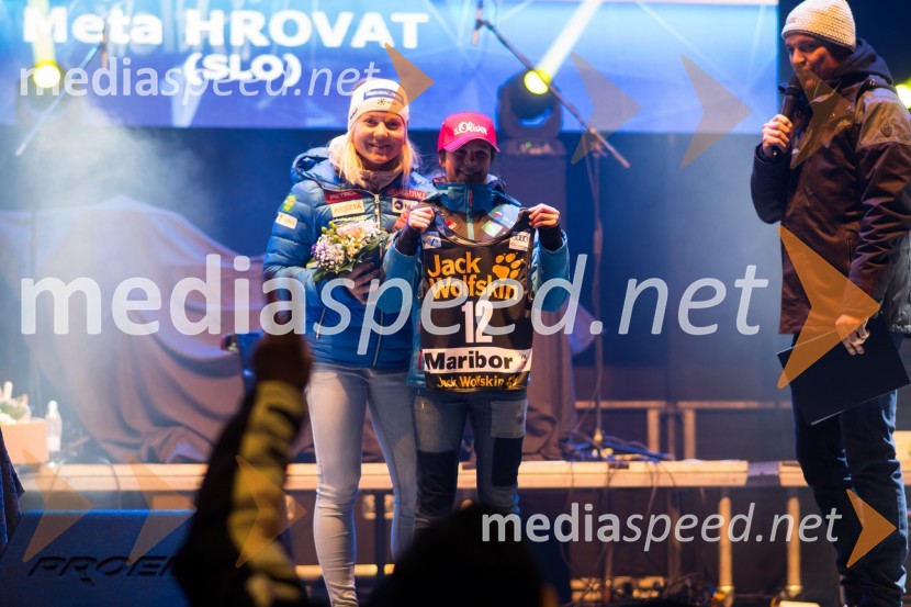  Meta Hrovat, alpska smučarka;  ... Meta Hrovat zaključuje svojo športno pot