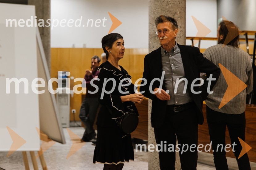  Jasna Čuk Rupnik, zdravnica;  Jožko  Čuk, nekdanji direktor GZS, nekdanji direktor SNG Nova GoricaUbesedovanje, premiera v SNG Nova Gorica