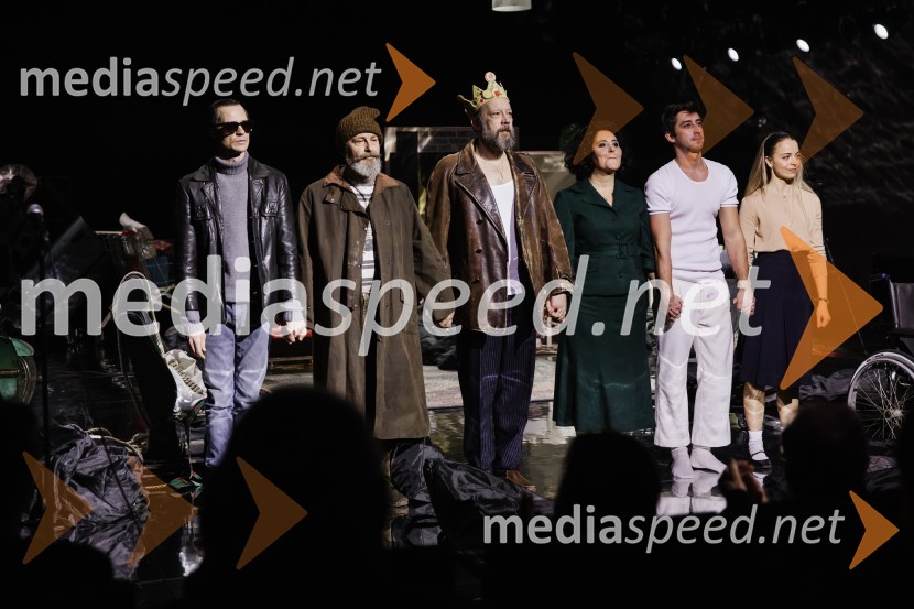  Peter Harl, igralec;  Željko Hrs, igralec;  Miha Nemec, igralec, režiser, vodja Snovalnega gledališča Sakerdon Mihajlovič;  Marjuta  Slamič, igralka;  Žiga Udir, igralec;  Lara Fortuna, igralkaUbesedovanje, premiera v SNG Nova Gorica