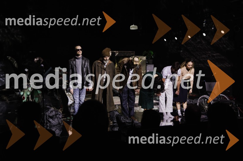  Peter Harl, igralec;  Željko Hrs, igralec;  Miha Nemec, igralec, režiser, vodja Snovalnega gledališča Sakerdon Mihajlovič;  Marjuta  Slamič, igralka;  Žiga Udir, igralec;  Lara Fortuna, igralkaUbesedovanje, premiera v SNG Nova Gorica