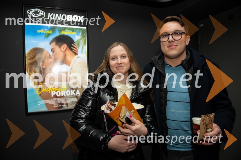  Aleksandra Šprah;  Jan Rajh, novinar, Net TVQueen's Night in premiera filma Čudovita poroka v Mariboxu