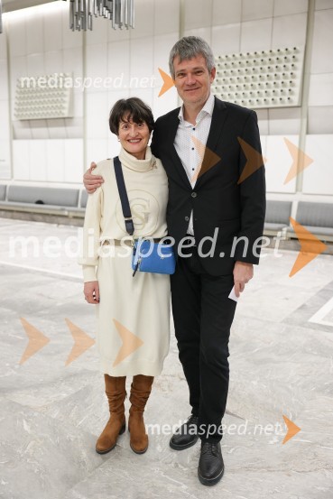  Maja Berločnik; mag. Tomaž  Berločnik, nekadnji predsednik uprave Petrol d.d.Edward Clug: Faust, baletni spektakel na odru Cankarjevega doma