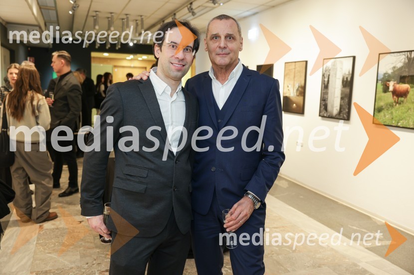  Simon Krečič, umetniški direktor Opere SNG Maribor;  Danilo Rošker, direktor SNG MariborEdward Clug: Faust, baletni spektakel na odru Cankarjevega doma