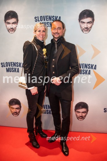  Nina Kovačević;  Sandi Kovačević, direktor Hotel CUBO in Diners CUBO golf igriščeZnani Slovenci na Slovenski muski Lada Bizovčarja