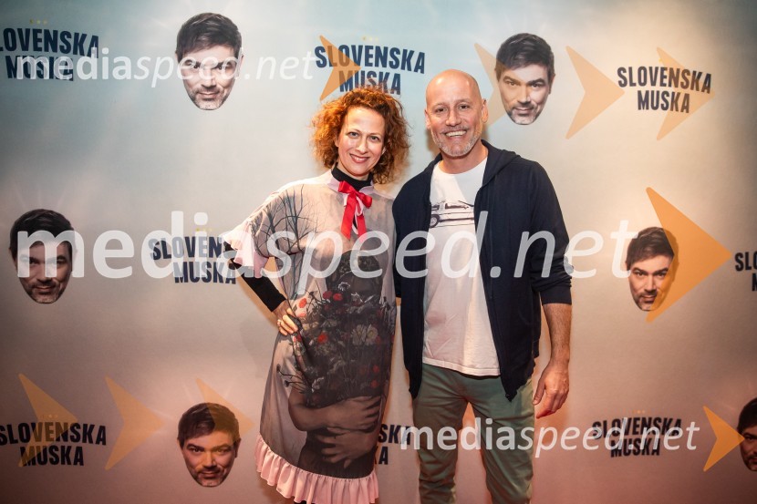  Nika  Veger, stilistka;  Peter Poles, televizijski voditeljZnani Slovenci na Slovenski muski Lada Bizovčarja