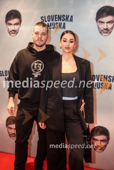  Luka  Dovšak;  Gaja Prestor, pevkaZnani Slovenci na Slovenski muski Lada Bizovčarja