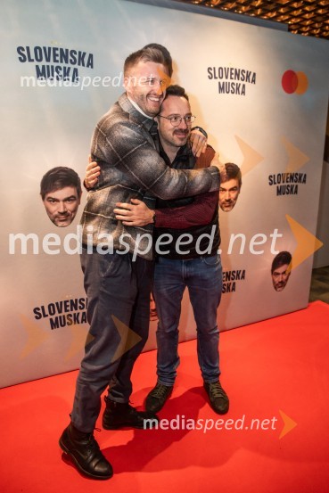  Denis Avdić, voditelj;  Jože Robežnik, igralecZnani Slovenci na Slovenski muski Lada Bizovčarja