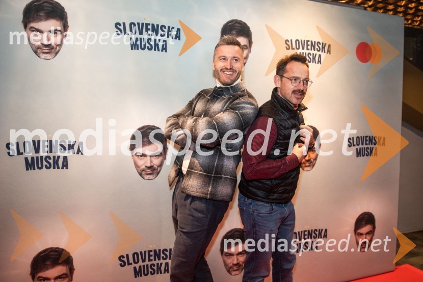  Denis Avdić, voditelj;  Jože Robežnik, igralecZnani Slovenci na Slovenski muski Lada Bizovčarja