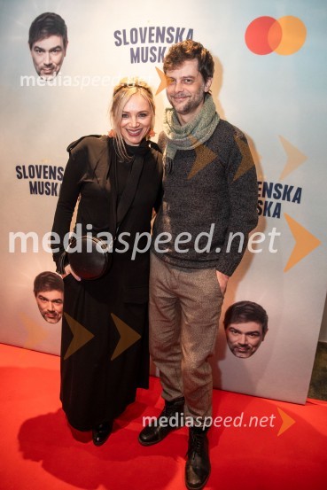  Katarina Čas, igralka;  Luca CiutZnani Slovenci na Slovenski muski Lada Bizovčarja