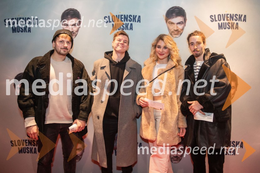  ... ;  ... ;  ... ;  Rok  Klobučar, glasbena skupina MRFYZnani Slovenci na Slovenski muski Lada Bizovčarja