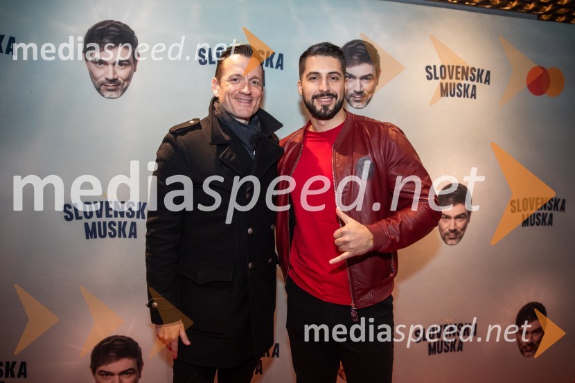  Simon Vadnjal, novinar in glasbenik;  Challe Salle, glasbenik, raperZnani Slovenci na Slovenski muski Lada Bizovčarja