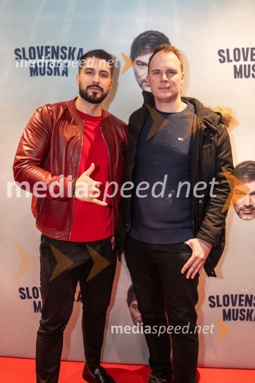  Challe Salle, glasbenik, raper;  Aljaž Zupan, DJZnani Slovenci na Slovenski muski Lada Bizovčarja