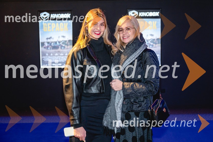  Neja Kramberger;  Maša KrambergerMariborska premiera filma Gepack, Maribox
